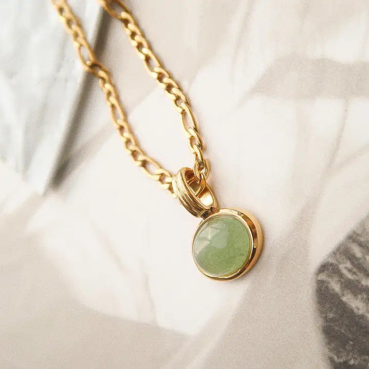 Winslow Green Stone Pendant