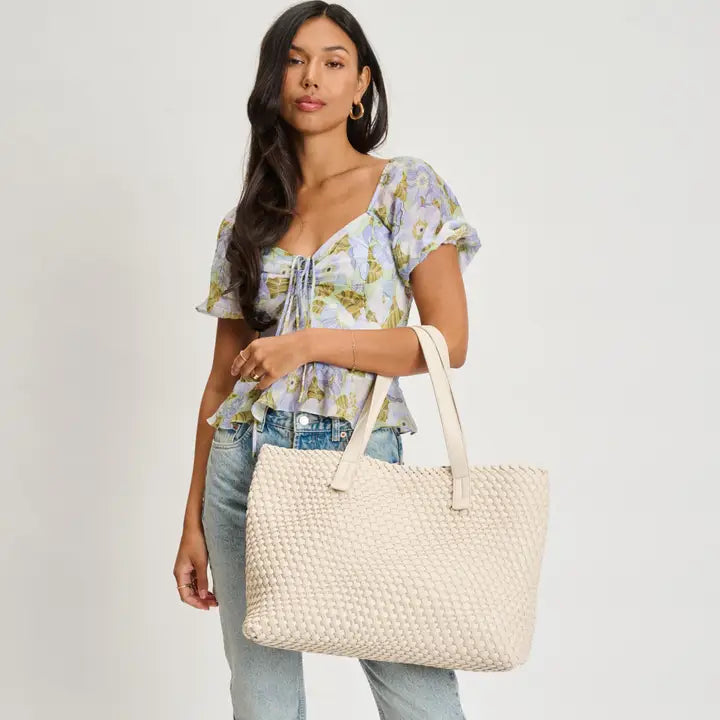 Piquant Woven Tote