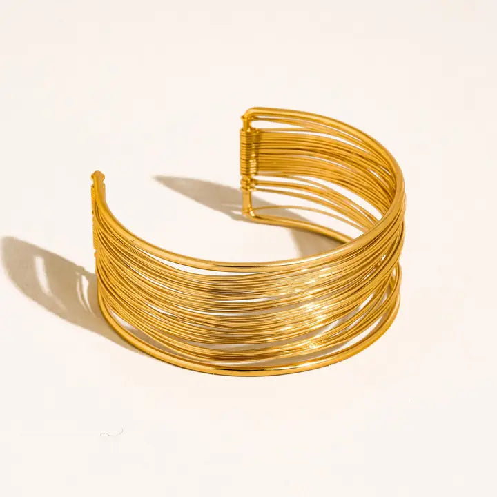 Roselith Statement Cuff Bracelet