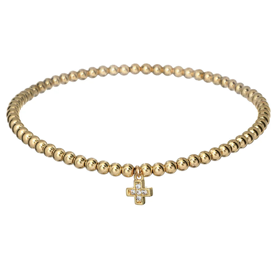 "Hannah" Cross Bracelet