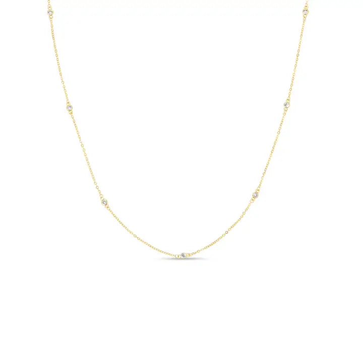 CZ Accented Necklace