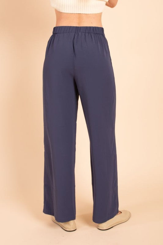 Crepe Banding Pants