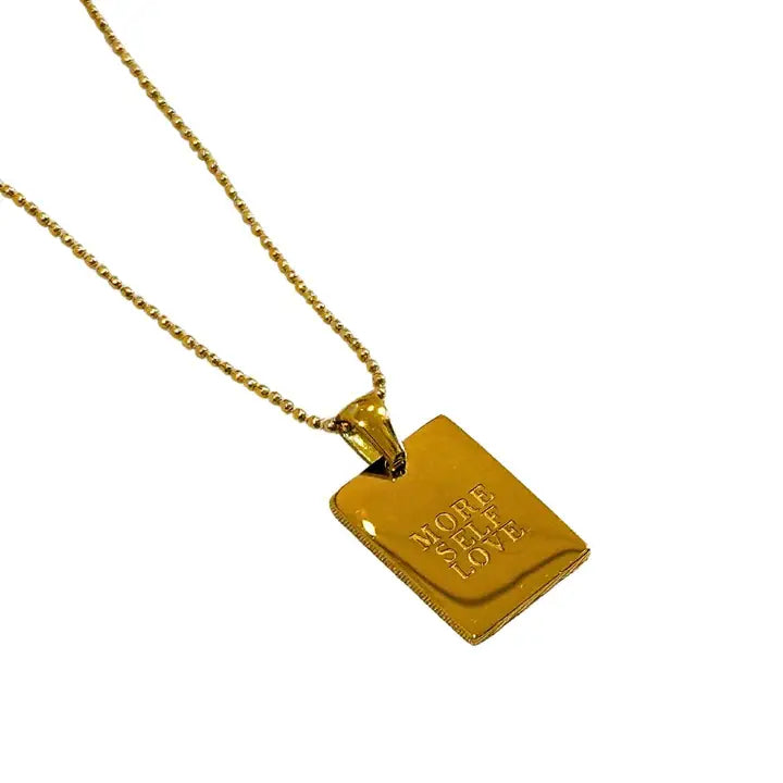 "More Self Love" Necklace