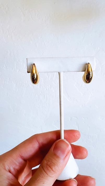 Gold Drop Earrings (M&S)