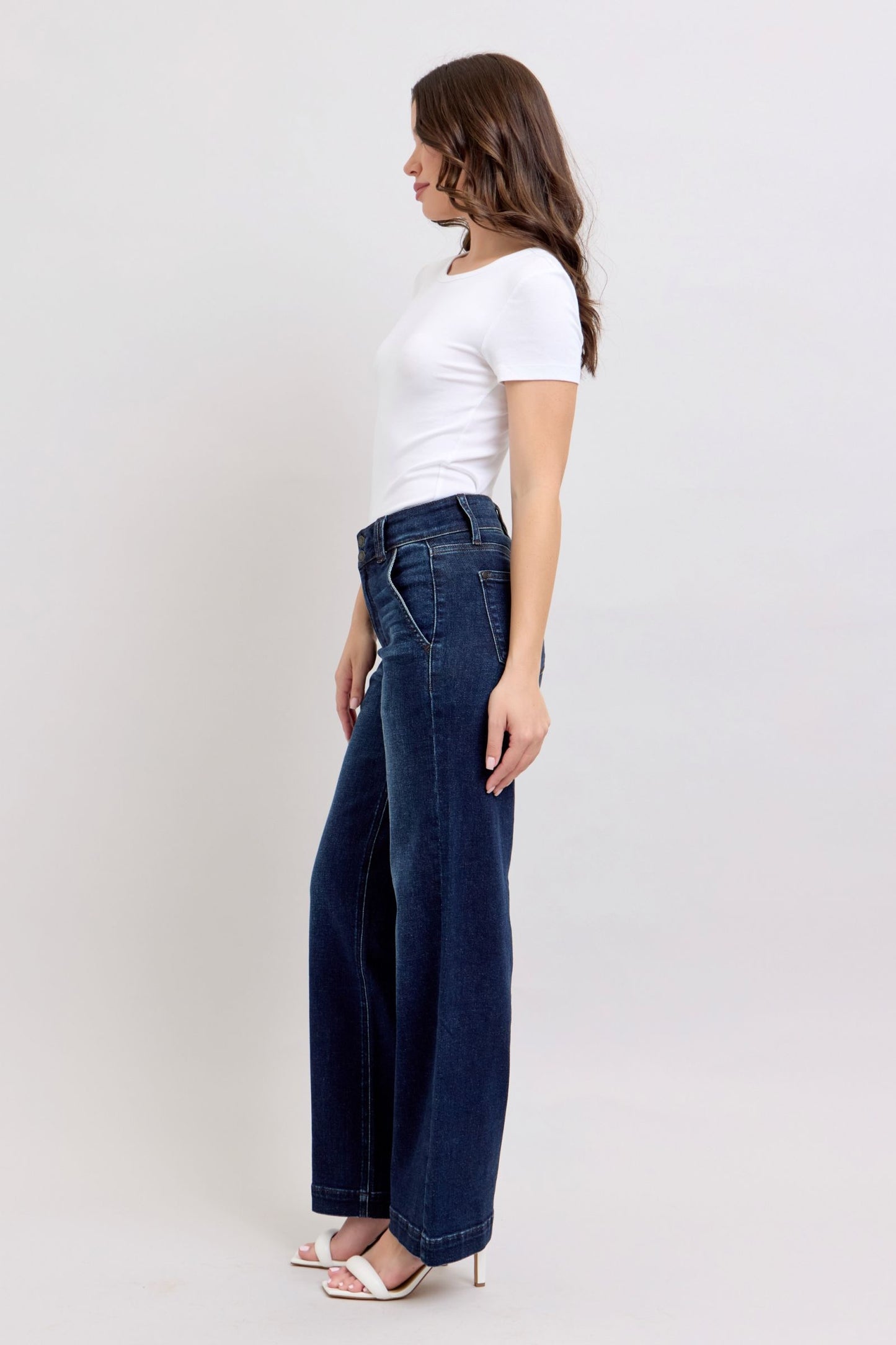 HW Wide Leg Jeans