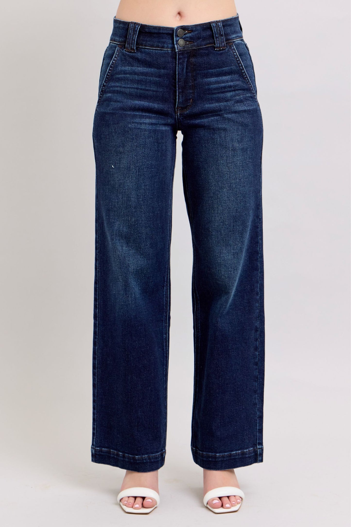 HW Wide Leg Jeans