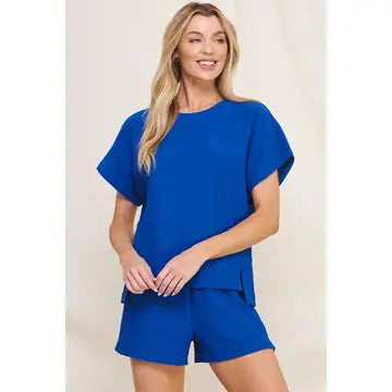 Easy Textured Knit Top
