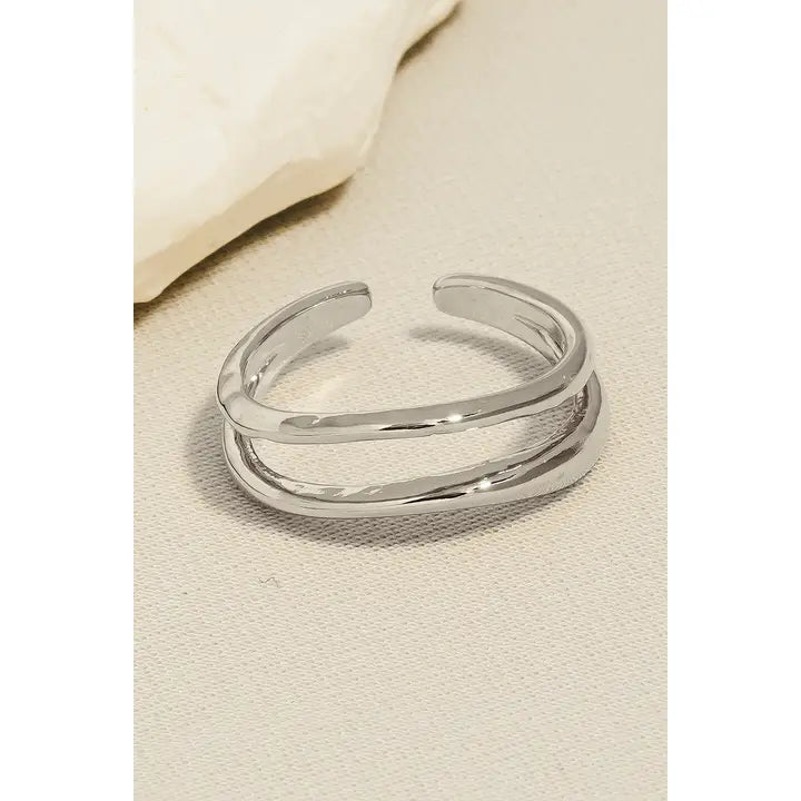 Two Row Gold Ring