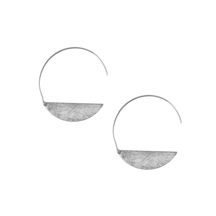 Threader Moon Earring