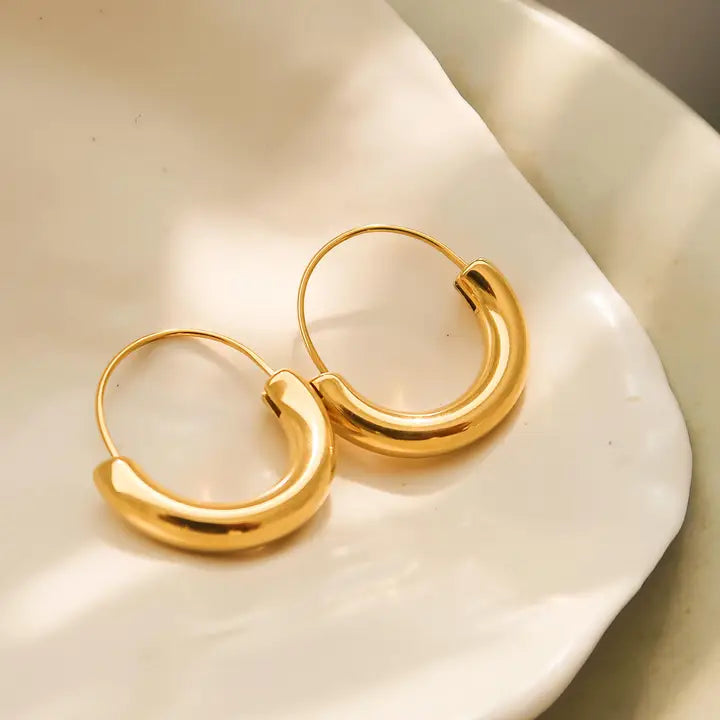 Mack U Shape Hoop Earring