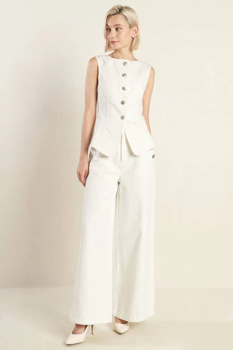 Solid Woven Pant