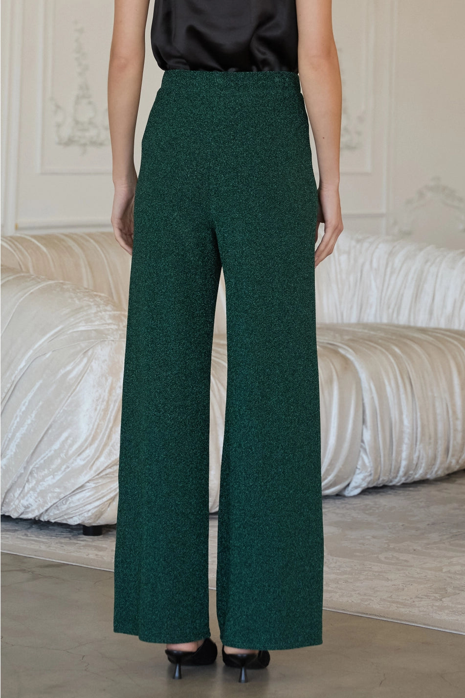 Shimmer Wide Leg Pant