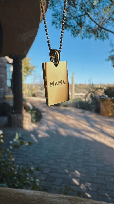 "Mama" Gold Necklace (M&S)