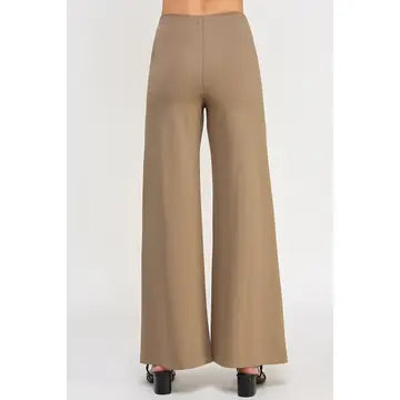 High Waist Contour Wide Leg Pant