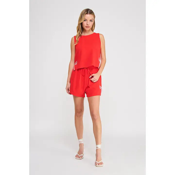 Soft Linen Blend Tank
