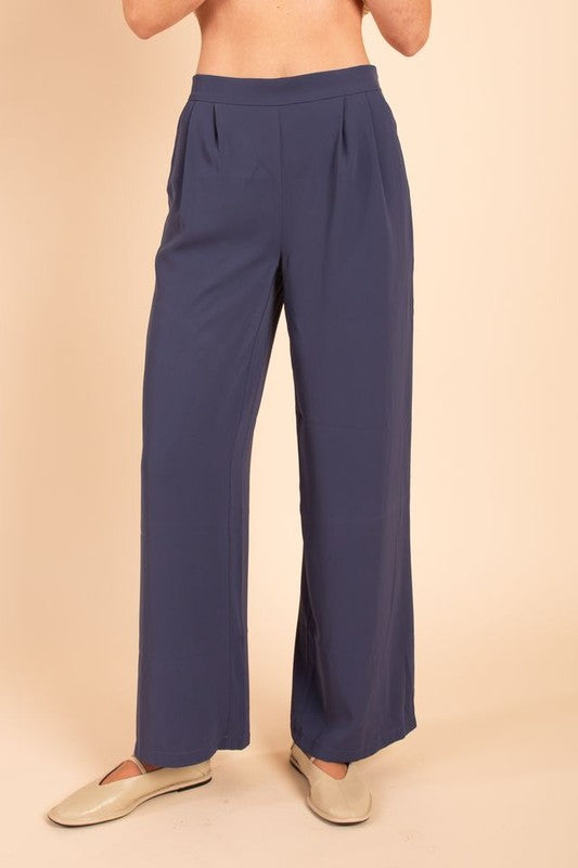 Crepe Banding Pants
