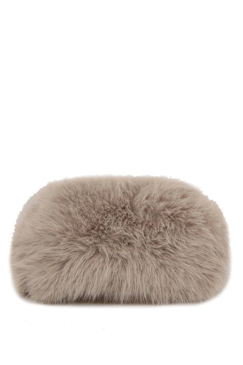 Super Furry Clutch Bag