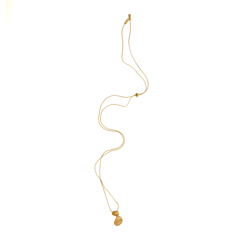 Curled Infinity Pendant Necklace