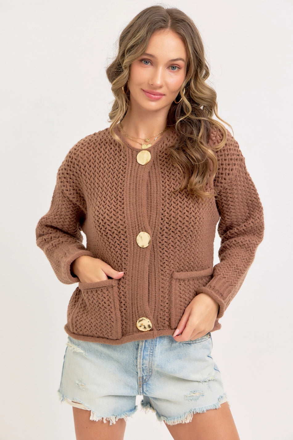 Chunky Knit Cardigan