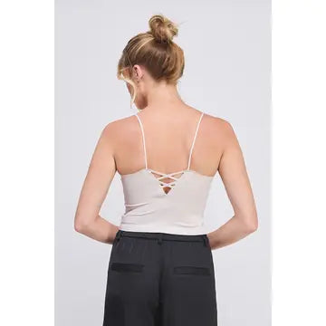 Smooth Rib Bralette Tank